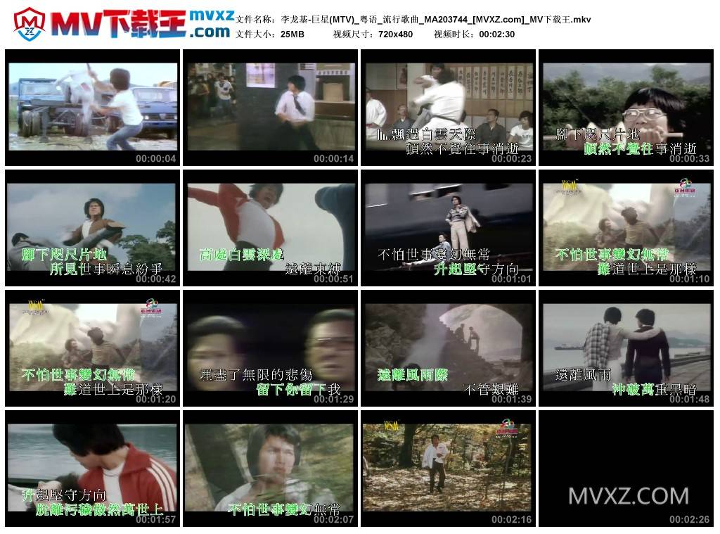 李龙基-巨星(MTV)_粤语_流行歌曲_MA203744